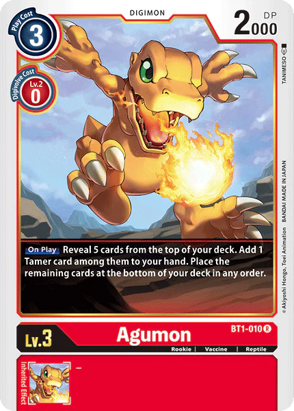 [BT1-010] Agumon